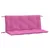 Produktbild 2 för Bänkdynor 2 st rosa 120x50x7 cm tyg