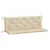 Produktbild 2 för Bänkdynor för trädgården 2st beige 150x50x7cm oxfordtyg