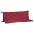 Produktbild 2 för Bänkdynor för trädgården 2st vinröd 150x50x7cm oxfordtyg