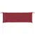 Produktbild 6 för Bänkdynor för trädgården 2st vinröd 150x50x7cm oxfordtyg