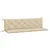 Produktbild 2 för Bänkdynor för trädgården 2st beige 180x50x7cm oxfordtyg