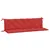 Produktbild 2 för Bänkdynor för trädgården 2st röd 180x50x7cm oxfordtyg