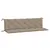 Produktbild 2 för Bänkdynor för trädgården 2st Taupe 180x50x7cm oxfordtyg