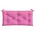 Produktbild 2 för Bänkdyna rosa 110x50x7 cm tyg