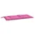 Produktbild 4 för Bänkdyna rosa 110x50x7 cm tyg