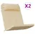 Produktbild 2 för Solstolsdynor 2 st beige oxfordtyg
