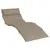 Produktbild 2 för Dyna till solsäng taupe 180x60x3 cm oxfordtyg