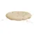 Produktbild 4 för Rund dyna beige Ø 100x11 cm oxfordtyg