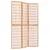 Produktbild 2 för Rumsavdelare med 3 paneler japansk stil 120x170 cm