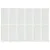 Produktbild 3 för Rumsavdelare med 6 paneler japansk stil 240x170 cm vit