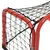Produktbild 5 för Hockeymål med nät röd&svart 68x32x47cm stål&polyester 