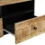 Produktbild 8 för Soffbord 80x54x40 cm massivt mangoträ och konstruerat trä