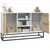 Produktbild 4 för Förvaringsskåp vit 105x30x65 cm konstruerat trä