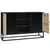 Produktbild 7 för Förvaringsskåp svart 105x30x65 cm konstruerat trä