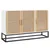 Produktbild 2 för Förvaringsskåp vit 105x30x65 cm konstruerat trä
