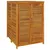 Produktbild 2 för Förvaringslåda för trädgård 70x87x104 cm massivt akaciaträ