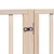 Produktbild 9 för Hundgrind med dörr vikbar 4 paneler 320 cm poppel