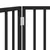 Produktbild 8 för Hundgrind hopfällbar 2 paneler svart 160 cm poppel