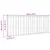 Produktbild 9 för Hundgrind hopfällbar 3 paneler brun 150 cm poppel