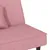 Produktbild 10 för Bäddsoffa rosa sammet