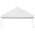 Produktbild 2 för  Paviljong med tak vit 5,88x2,23x3,75 m polyeten