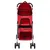 Produktbild 3 för Hopfällbar hundvagn dubbel röd 83x48x97 cm oxfordtyg