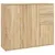 Produktbild 2 för Skänk sonoma-ek 91x29,5x75 cm konstruerat trä