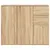 Produktbild 6 för Skänk sonoma-ek 91x29,5x75 cm konstruerat trä