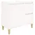 Produktbild 2 för Badrumsskåp vit 65x33x60 cm konstruerat trä