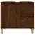 Produktbild 7 för Badrumsskåp brun ek 65x33x60 cm konstruerat trä