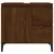 Produktbild 7 för Badrumsskåp brun ek 65x33x60 cm konstruerat trä