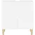 Produktbild 6 för Tvättställsskåp vit 58x33x60 cm konstruerat trä