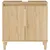 Produktbild 6 för Tvättställsskåp sonoma-ek 58x33x60 cm konstruerat trä