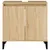Produktbild 6 för Tvättställsskåp sonoma-ek 58x33x60 cm konstruerat trä