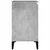 Produktbild 7 för Tvättställsskåp betonggrå 58x33x60 cm konstruerat trä