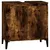 Produktbild 2 för Tvättställsskåp rökfärgad ek 58x33x60 cm konstruerat trä