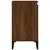 Produktbild 8 för Tvättställsskåp brun ek 58x33x60 cm konstruerat trä