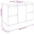 Produktbild 10 för Tvättställsskåp vit 80x33x60 cm konstruerat trä