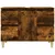 Produktbild 5 för Tvättställsskåp rökfärgad ek 80x33x60 cm konstruerat trä