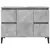 Produktbild 5 för Tvättställsskåp betonggrå 80x33x60 cm konstruerat trä