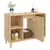 Produktbild 5 för Tvättställsskåp sonoma-ek 80x33x60 cm konstruerat trä