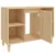 Produktbild 7 för Tvättställsskåp sonoma-ek 80x33x60 cm konstruerat trä