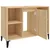 Produktbild 7 för Tvättställsskåp sonoma-ek 80x33x60 cm konstruerat trä