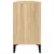 Produktbild 8 för Tvättställsskåp sonoma-ek 80x33x60 cm konstruerat trä