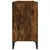 Produktbild 8 för Tvättställsskåp rökfärgad ek 80x33x60 cm konstruerat trä