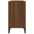 Produktbild 8 för Tvättställsskåp brun ek 80x33x60 cm konstruerat trä