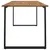 Produktbild 4 för Trädgårdsbord med U-formade ben 160x80x75 cm massivt akaciaträ