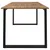 Produktbild 4 för Trädgårdsbord med U-formade ben 180x90x75 cm massivt akaciaträ