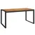 Produktbild 2 för Trädgårdsbord med U-formade ben 160x80x75 cm massivt akaciaträ