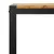 Produktbild 7 för Trädgårdsbord med U-formade ben 160x80x75 cm massivt akaciaträ